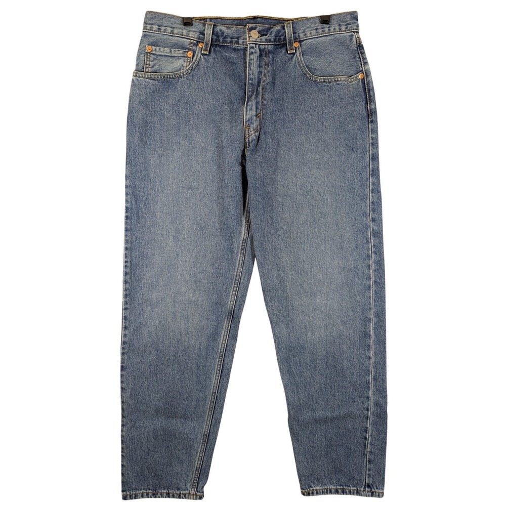 Levis 550 Jeans Men's 34x30 (Tag 34x32) Blue Relaxed Fit Straight Leg